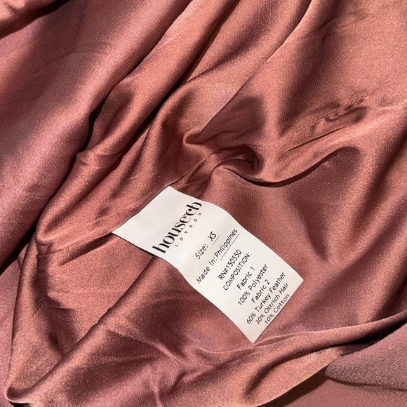 NWOT HOUSE OF CB 'Alexa' Warm Pink Strapless Mini Dress sz XS - Picture 7 of 9